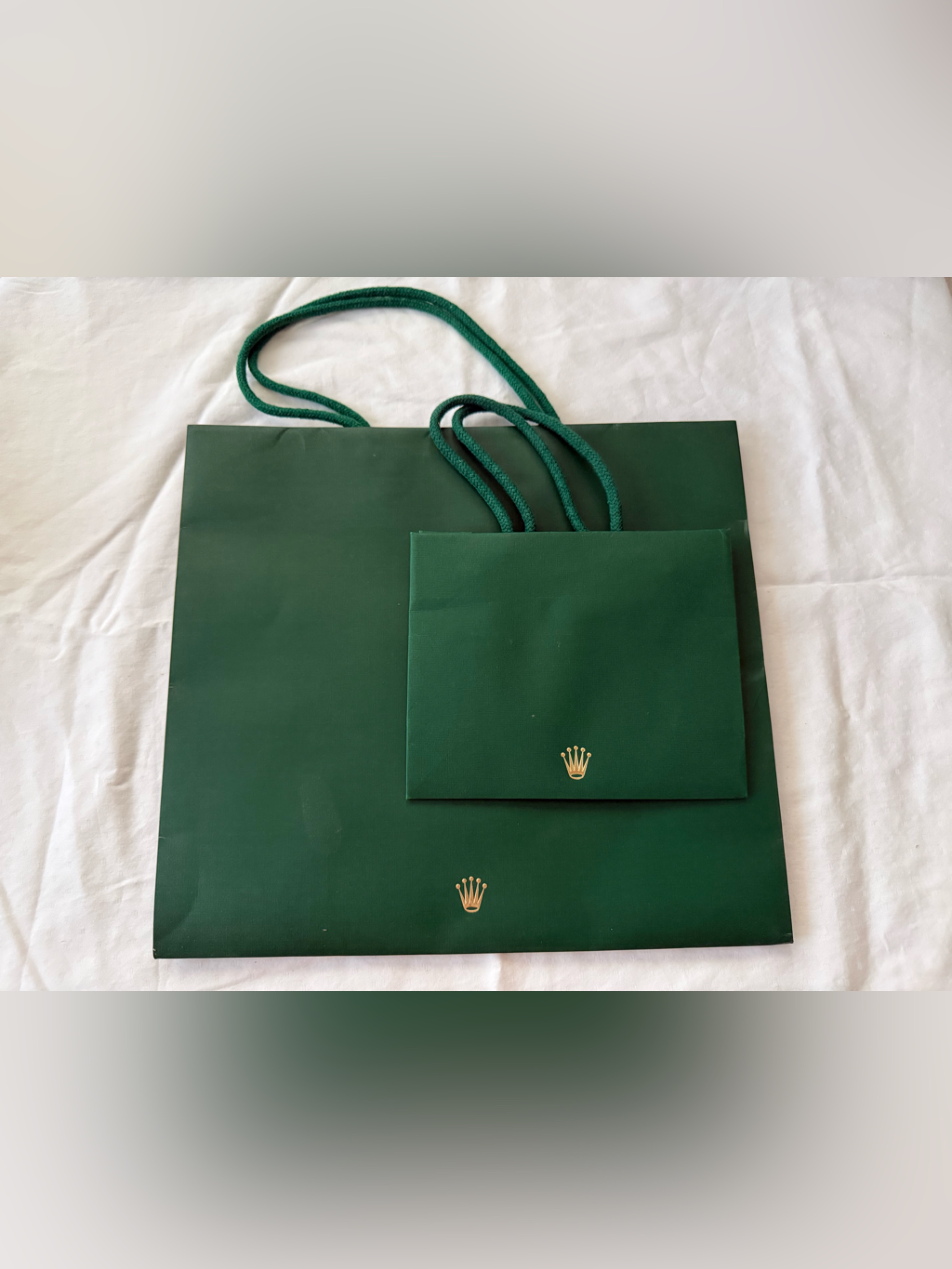 Rolex Shopping Bag Set 1 Med 1 Sm Rolex Shopping Bag Set 1 Med 1 Sm